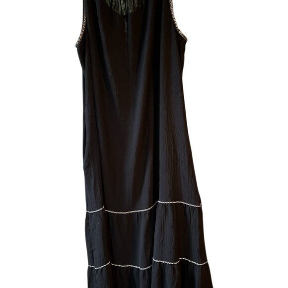 Max Studio London Black and White Dress Size 1X - Picture 3 of 4